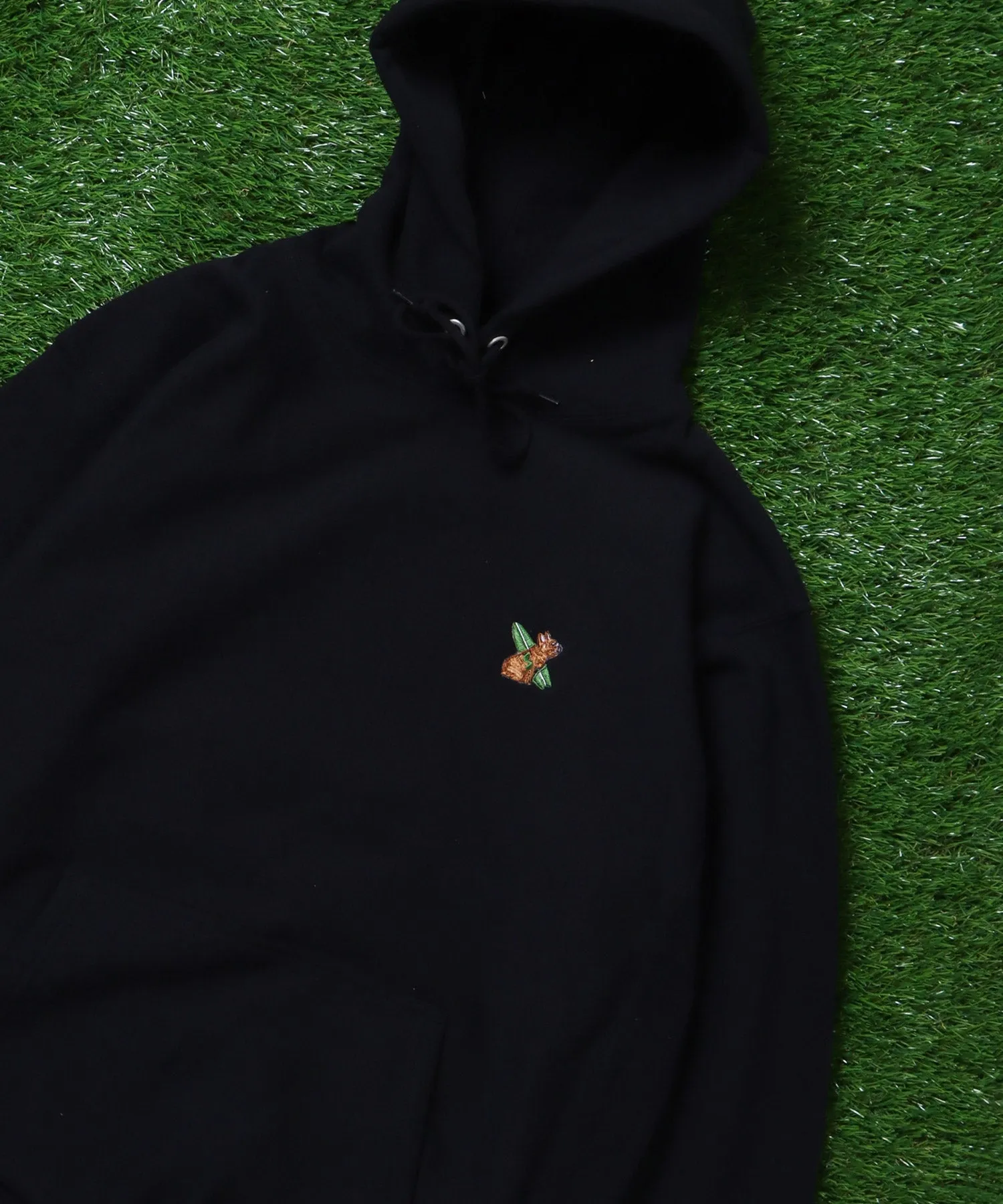 ≪カスタムオーダー≫ TES SURF BUHI CUSTOM ONE POINT EMB PARKA / ワンポイント刺繍パーカー