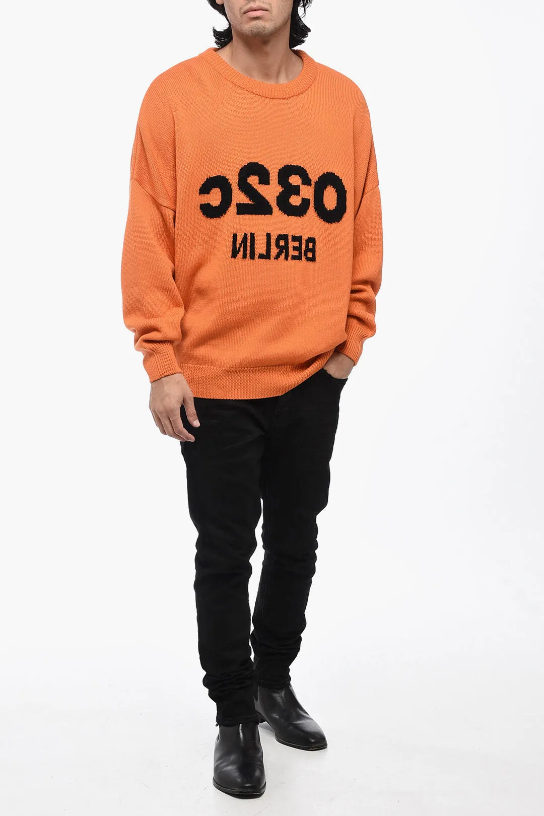032c Merino Wool SAFETY Crew-neck Sweater