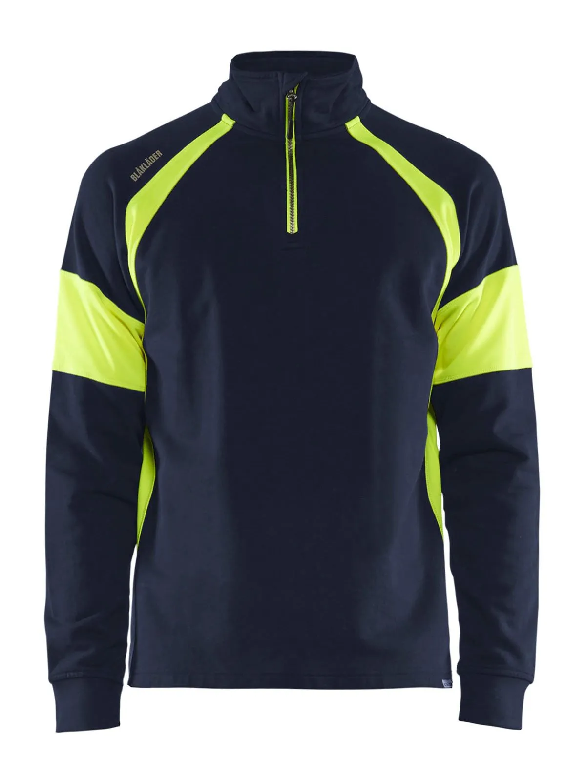 3550&#x20;Work&#x20;Sweatshirt&#x20;met&#x20;High&#x20;Vis&#x20;Zones-&#x20;Bl&#xE5;kl&#xE4;der