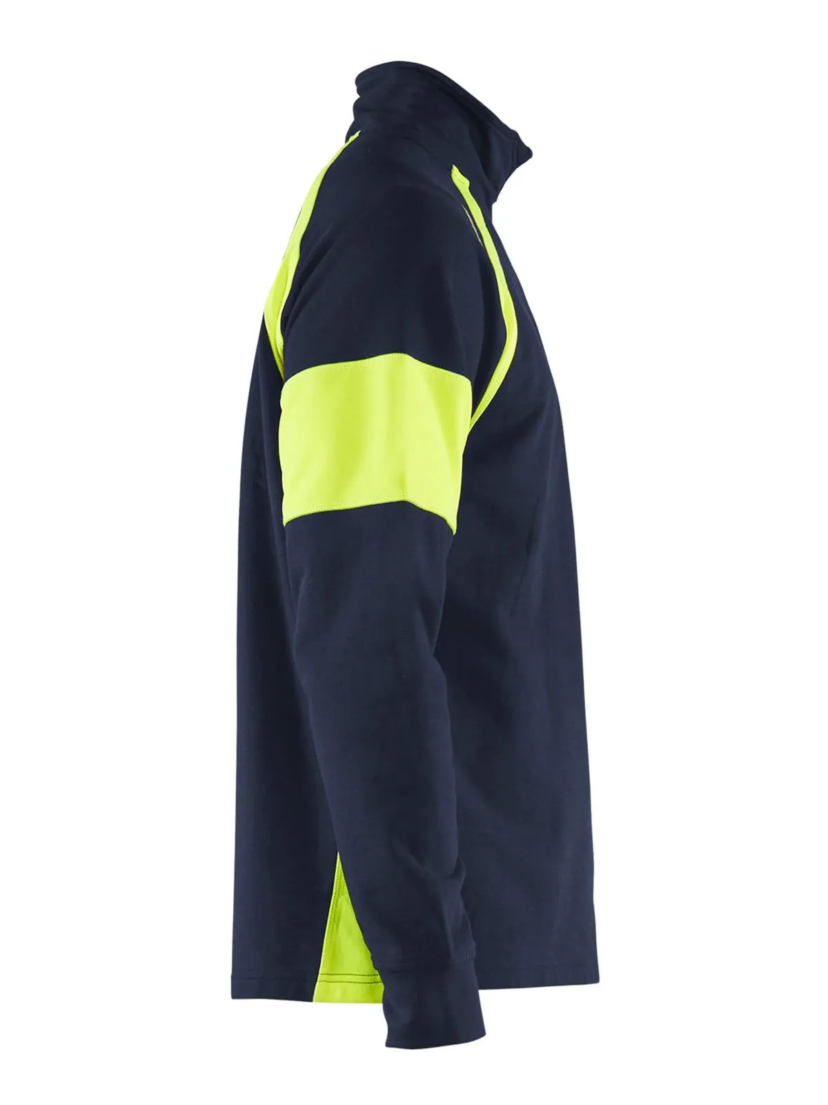 3550&#x20;Work&#x20;Sweatshirt&#x20;met&#x20;High&#x20;Vis&#x20;Zones-&#x20;Bl&#xE5;kl&#xE4;der