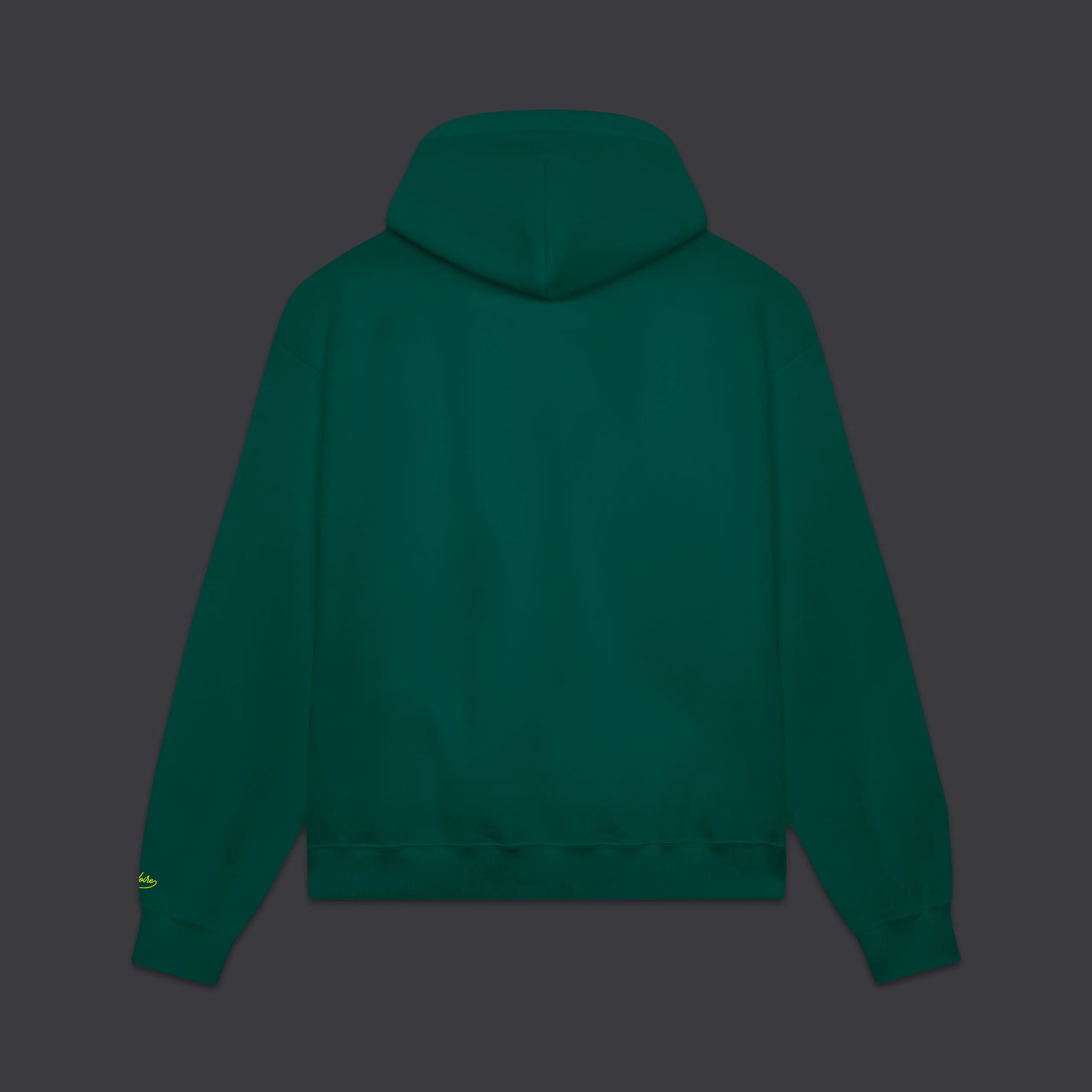 3D hexagon Hoodie Forest Green
