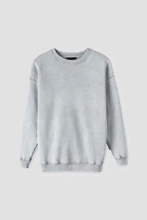 530 Washed Stone Grey Sweatshirt (Man)
