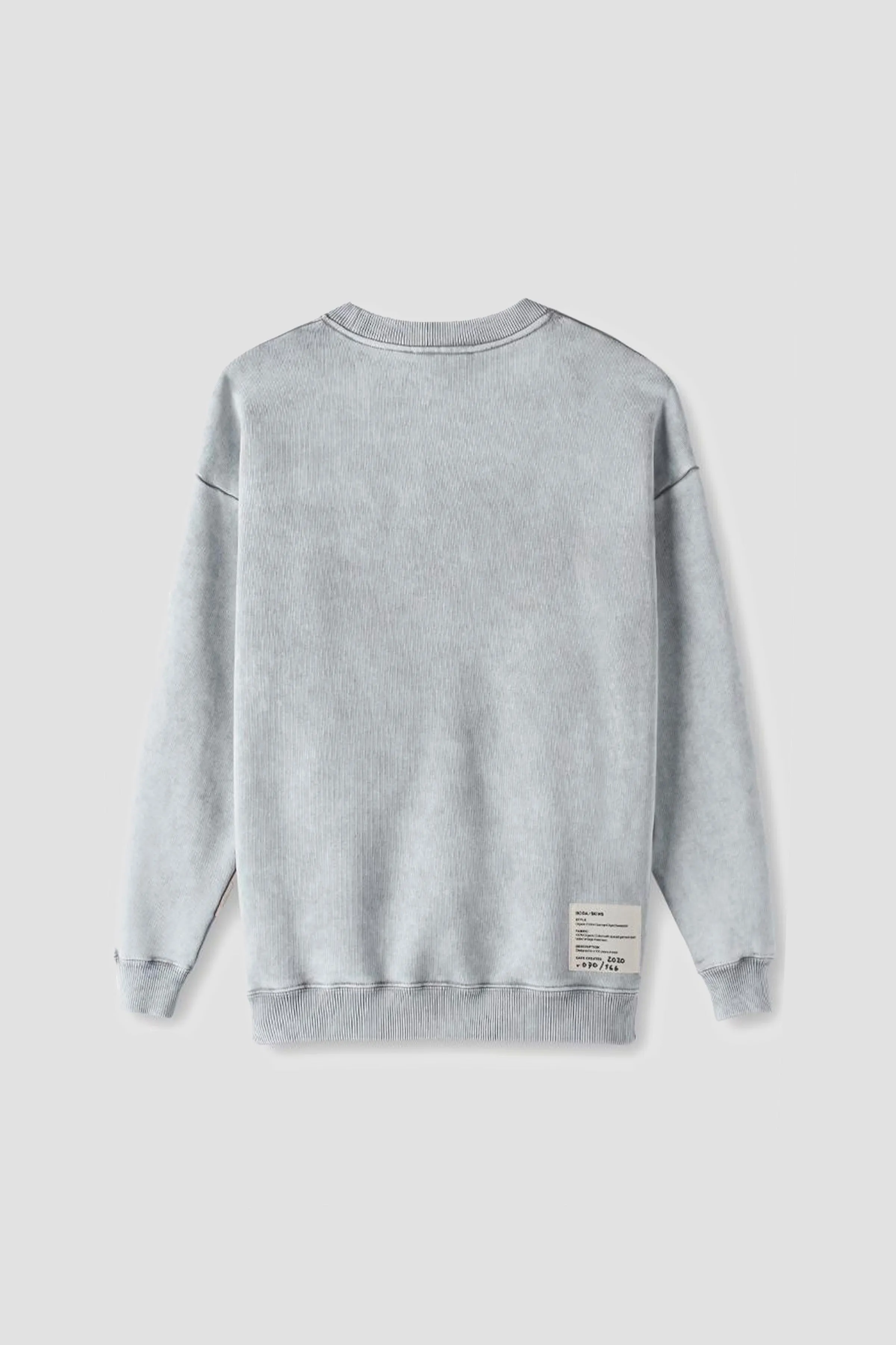530 Washed Stone Grey Sweatshirt (Man)