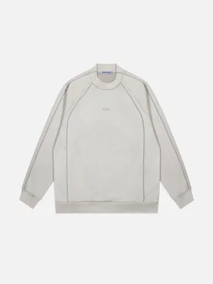 Aelfric Eden Reflective Strip Suede Sweatshirt