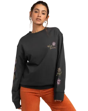After Surf Sweatshirt in Off Black