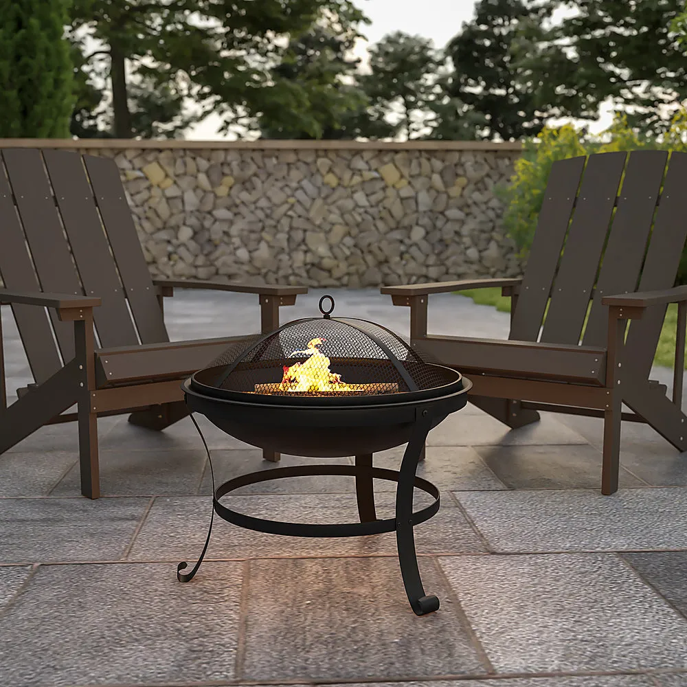 Alamont Home - Chelton Fire Pit - Black
