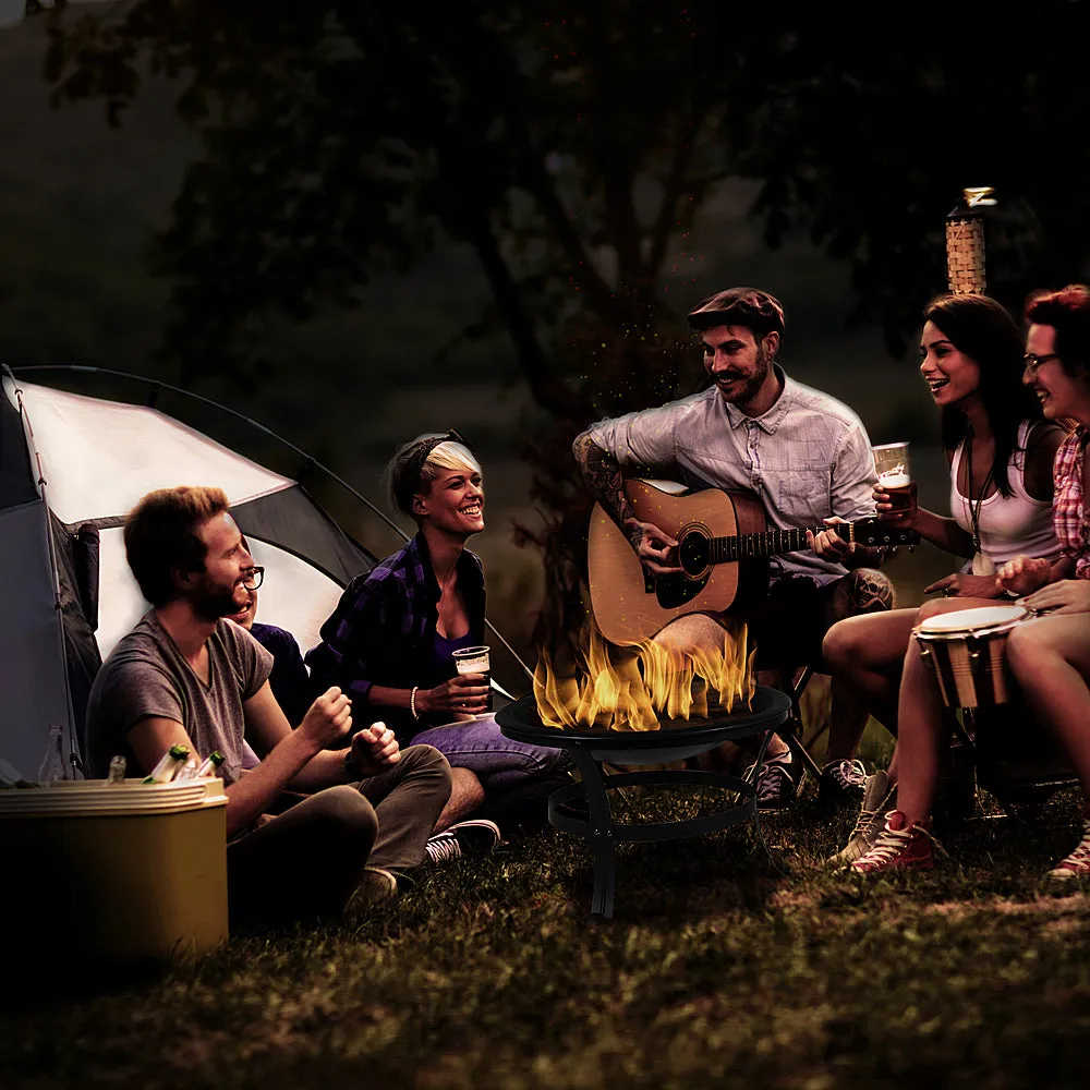 Alamont Home - Chelton Fire Pit - Black