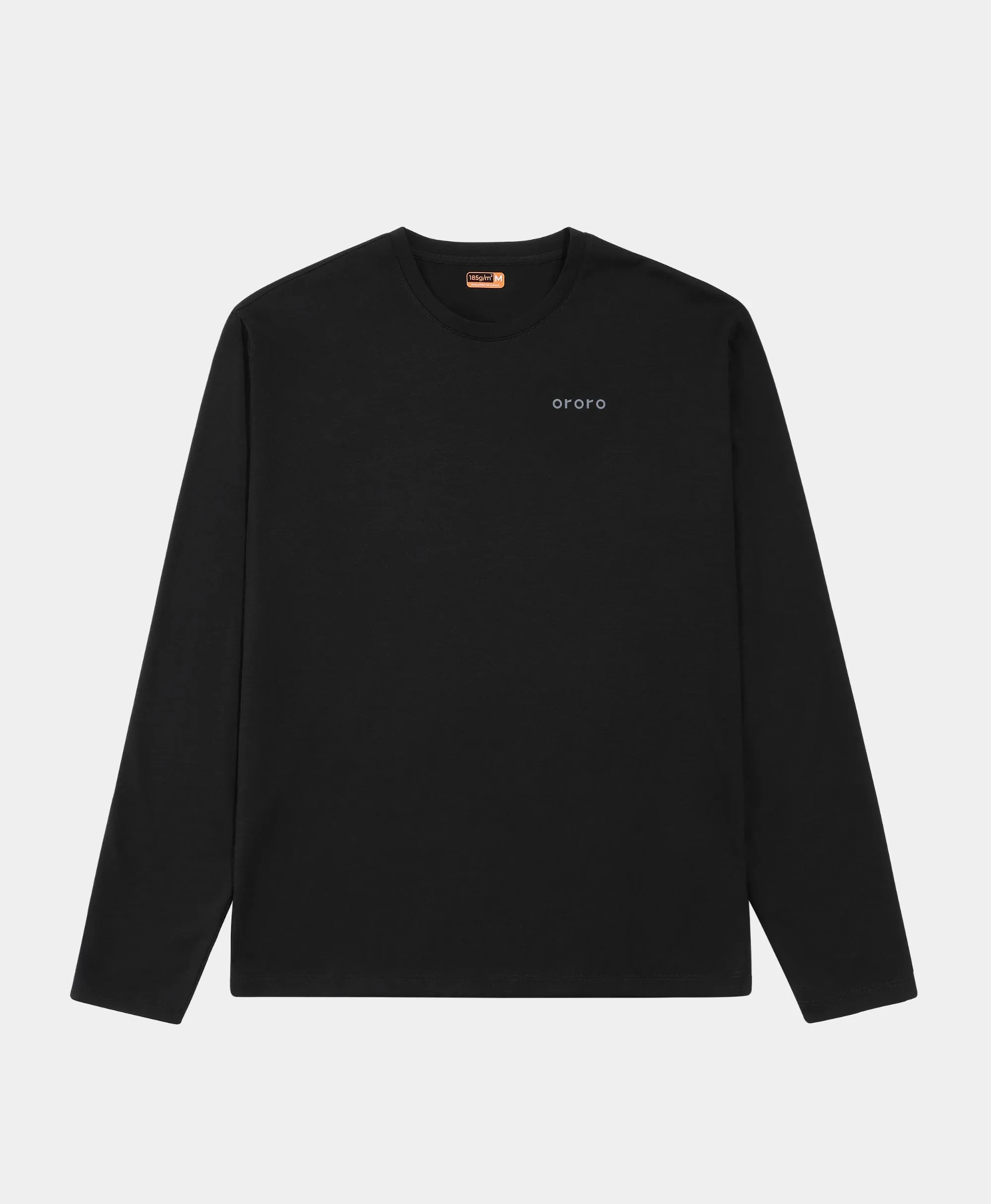 Aoraki Unisex Merino Wool Blend Baselayer - Black
