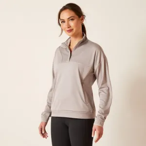 Ariat Breathe Half Zip Sweatshirt Zinc