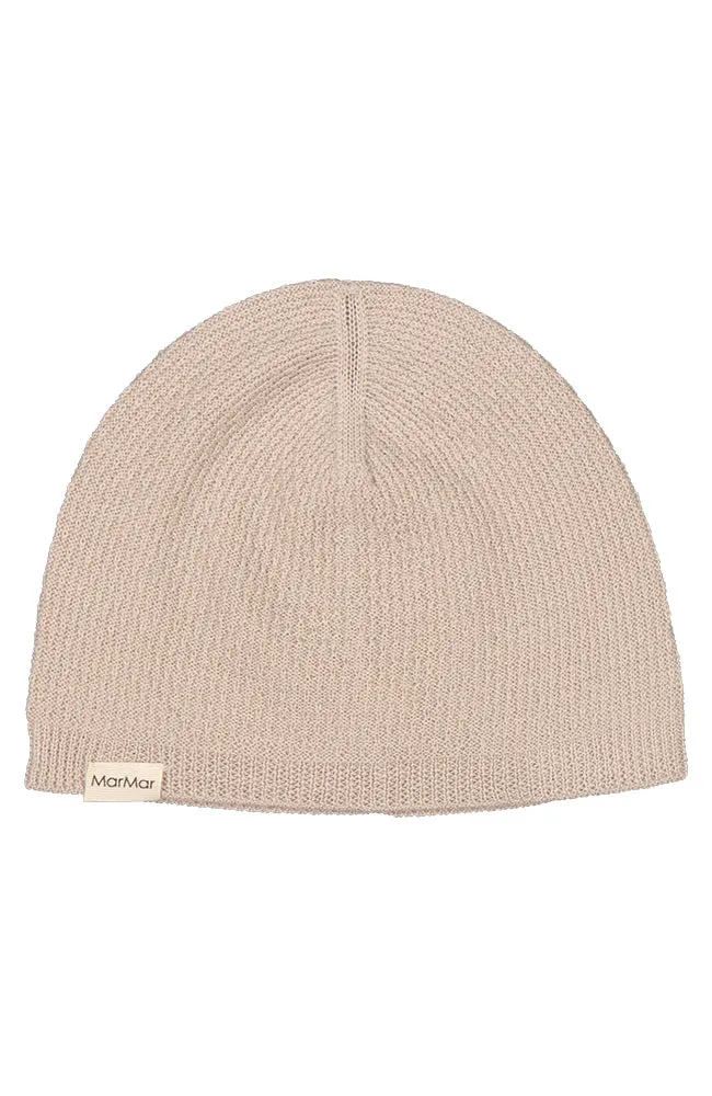 Arly Light Merino Beanie - Grey Sand