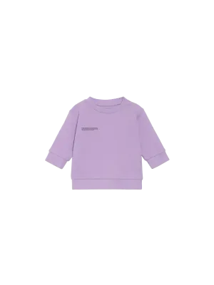 Baby 365 Sweatshirt—orchid purple