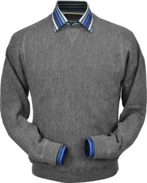 Baby Alpaca Link Sweatshirt - Sky Gray