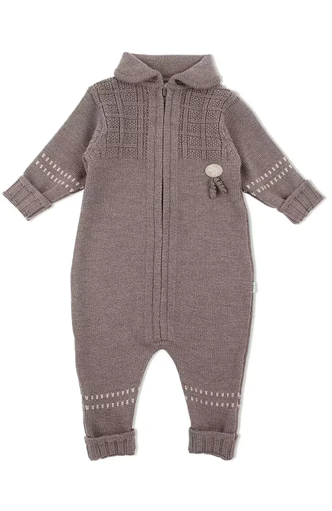 Babysuit Classic Merino - Brown