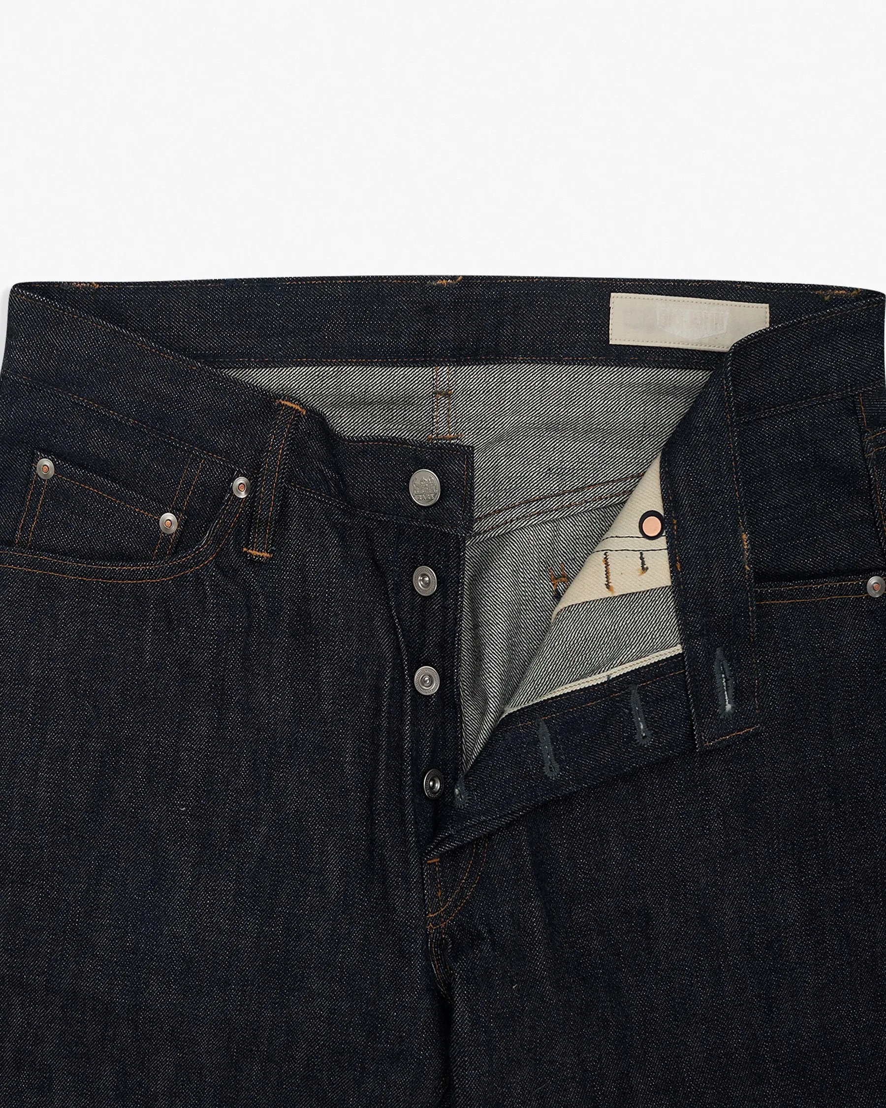Big John RARE R008 Straight Fit Mens Jeans - 15.5oz Unsanforized Selvedge Denim