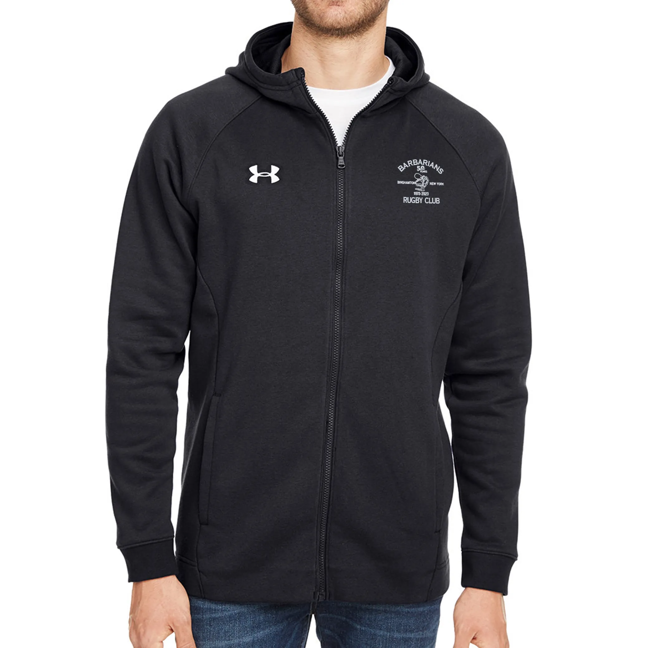 Binghamton Barbarians Hustle Zip Hoodie