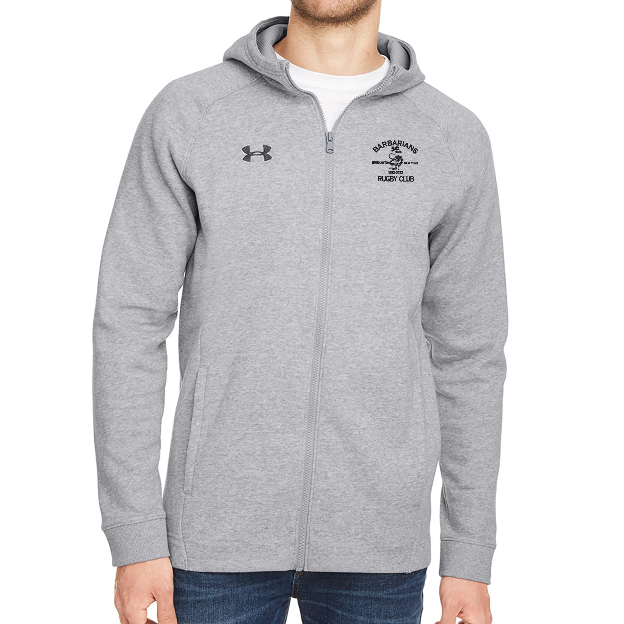 Binghamton Barbarians Hustle Zip Hoodie