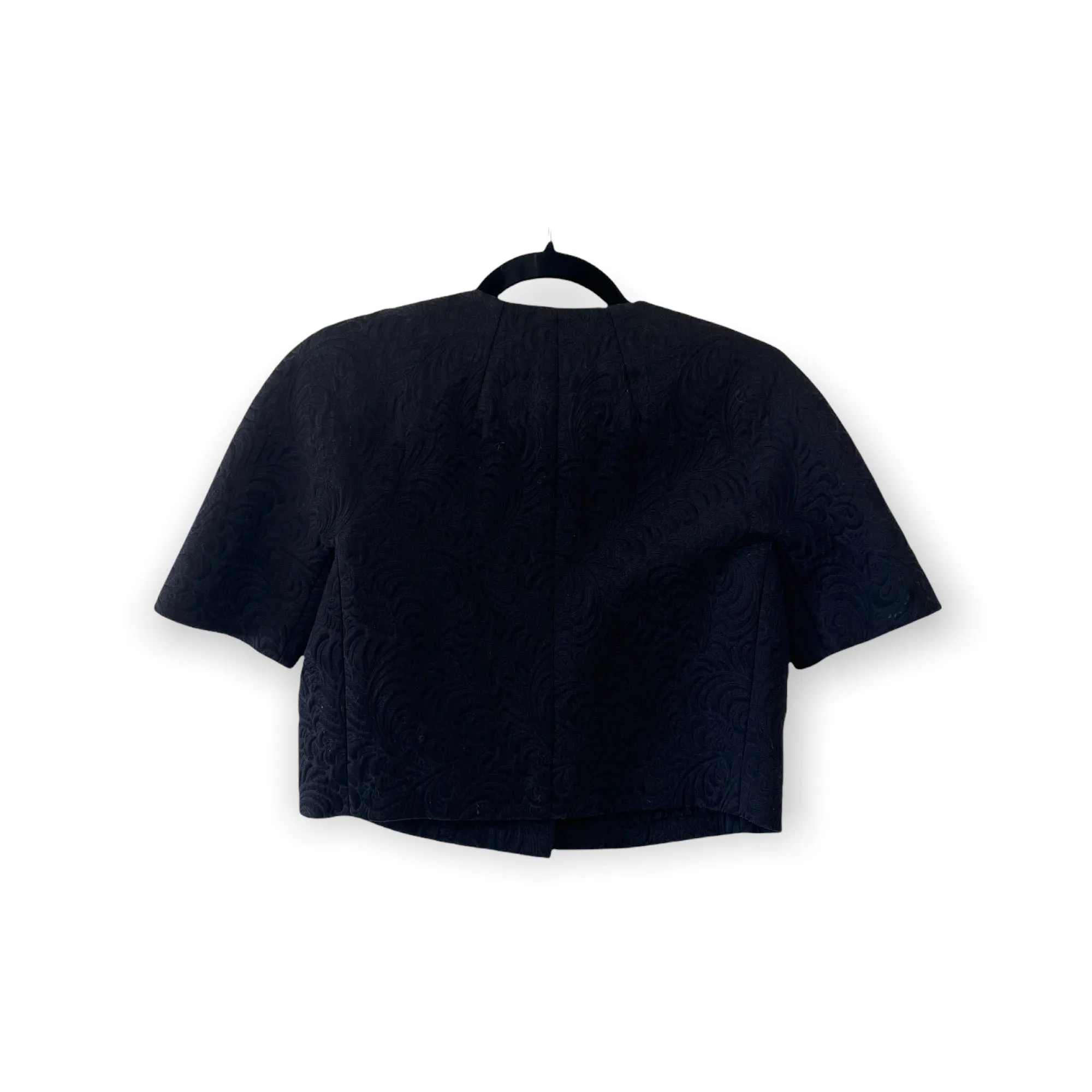 Black Cropped Top - S