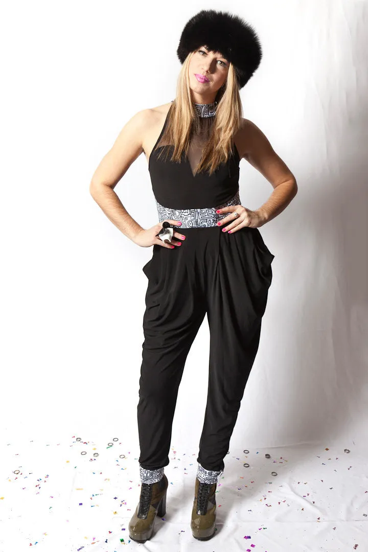 Black Sweet Heart Jumpsuit