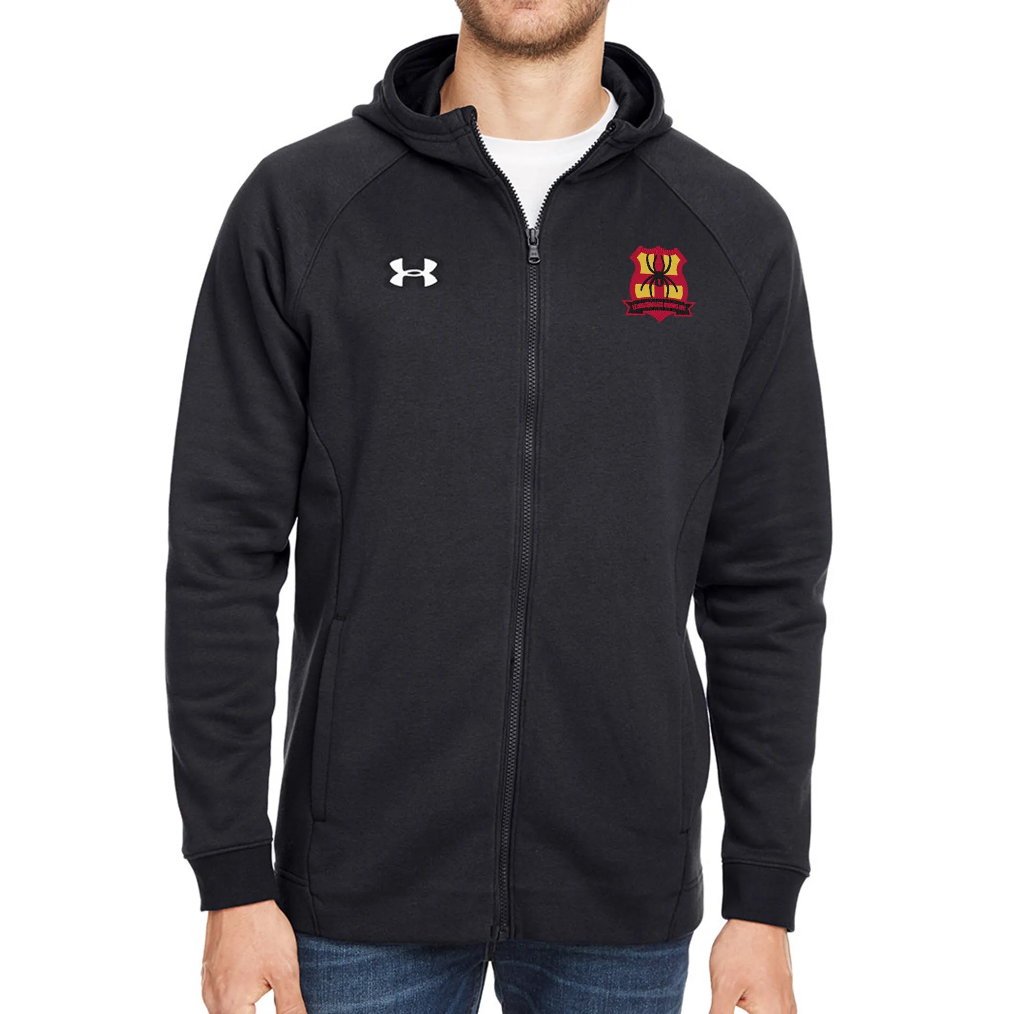 Black Widows RFC Hustle Zip Hoodie