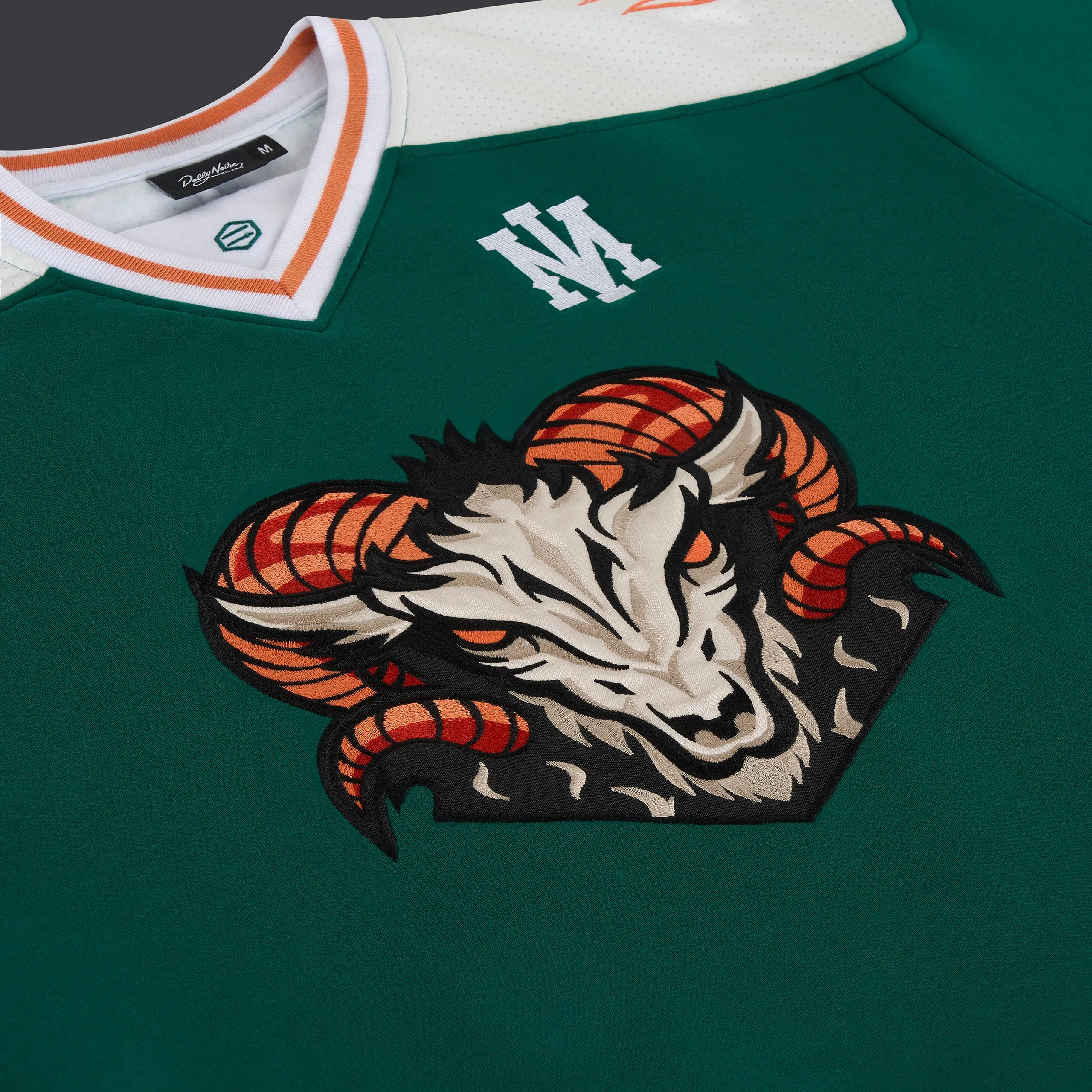 Blur Hockey Crewneck Forest Green