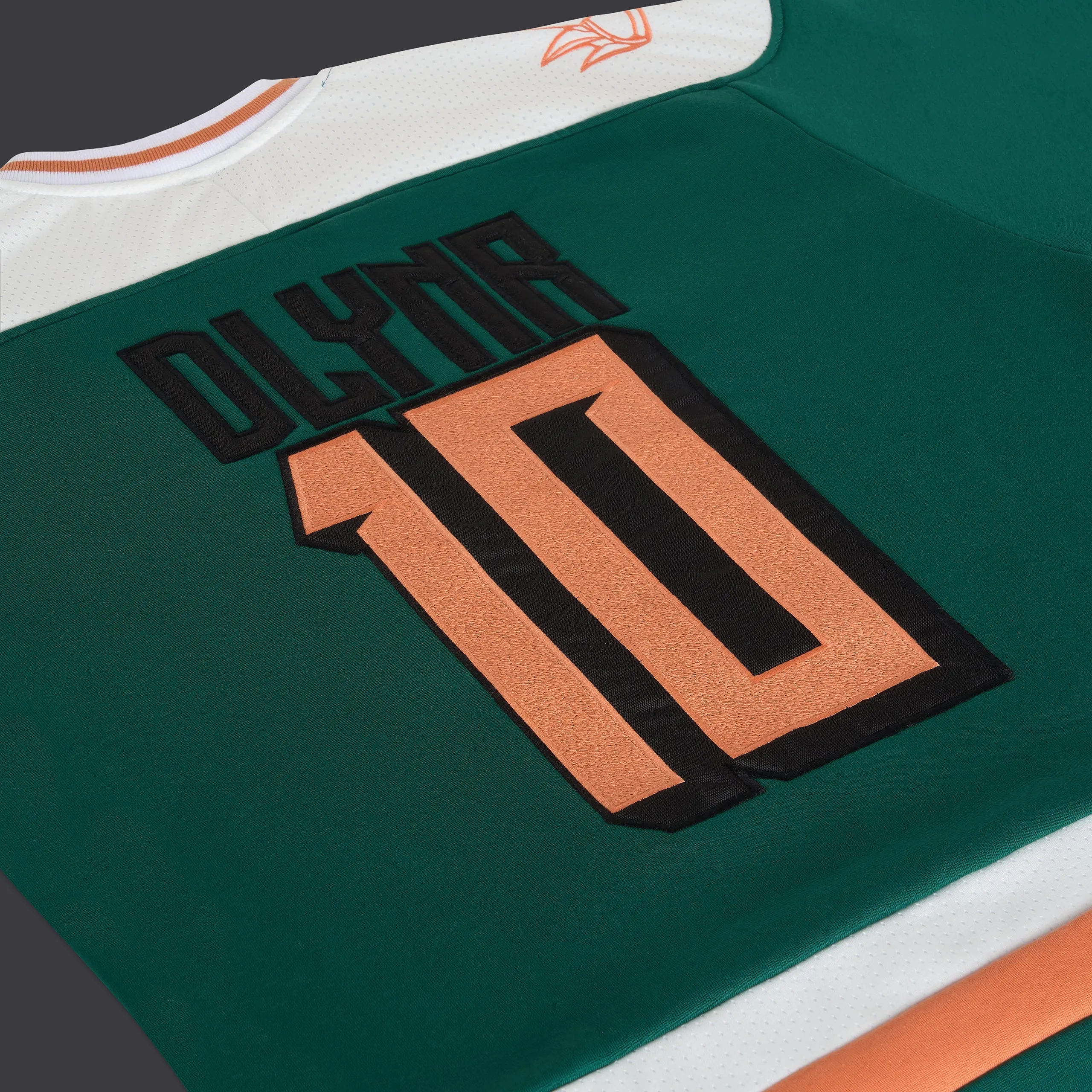 Blur Hockey Crewneck Forest Green