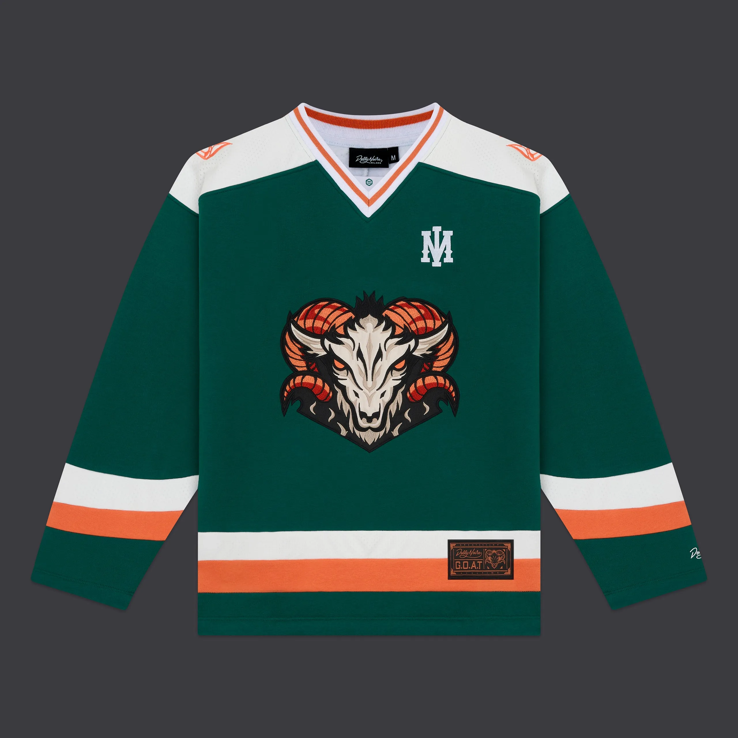 Blur Hockey Crewneck Forest Green