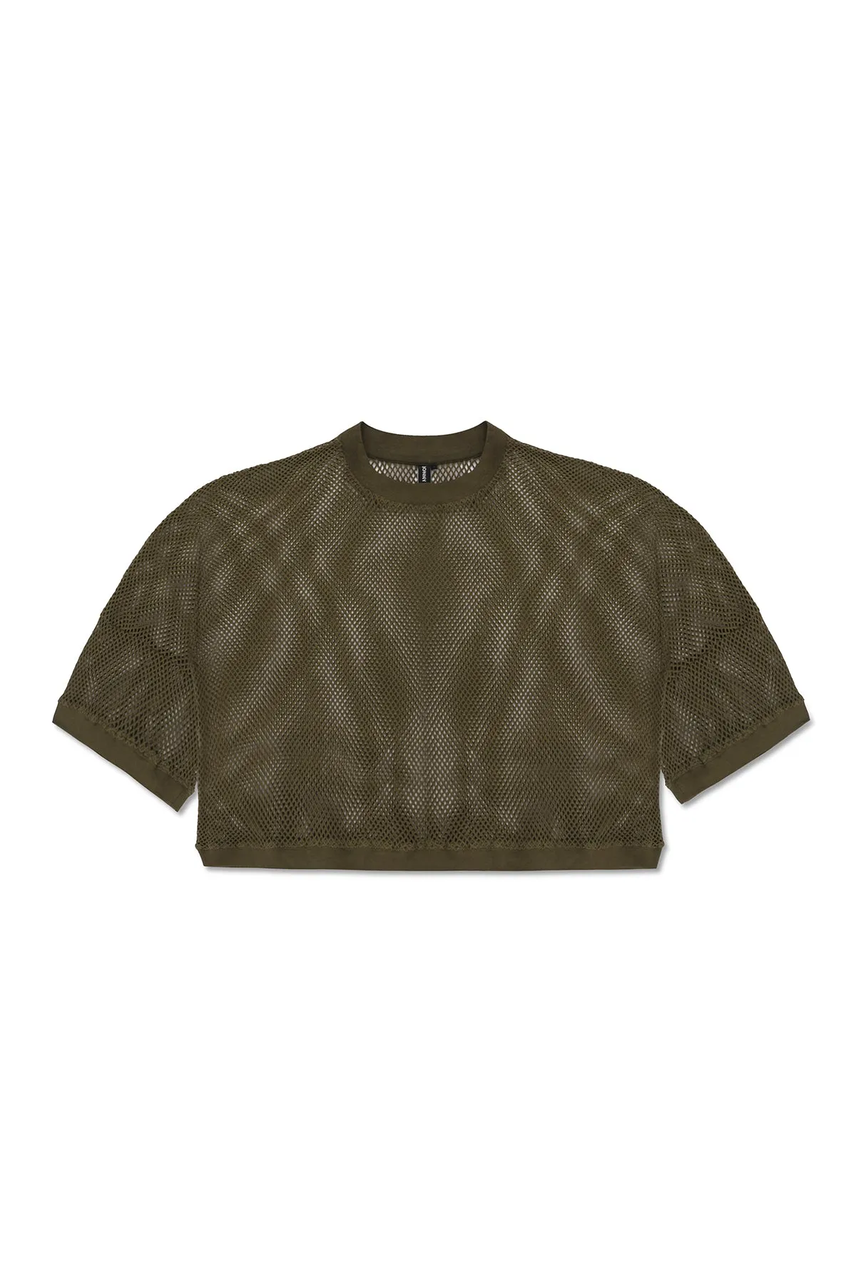 BOXER MESH SHIRT IN ARMY GREEN
