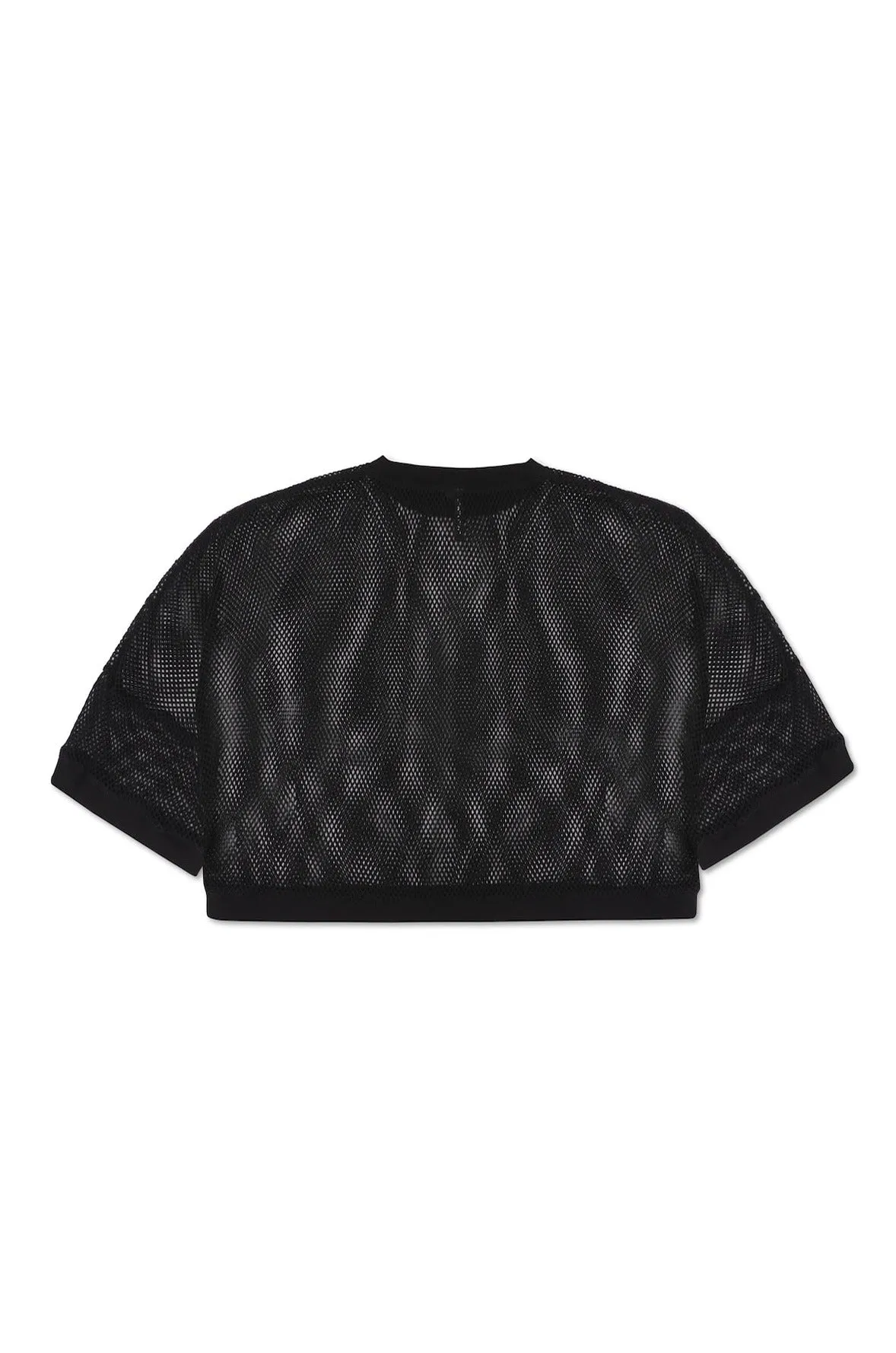 BOXER MESH SHIRT IN BLACK