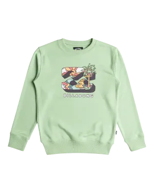 Boys Foundation Sweatshirt in Matcha
