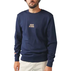 CAFE DU CYCLISTE Marlene Cotton Sweatshirt - Navy