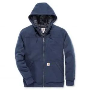 Carhartt&#x20;103312&#x20;Rockland&#x20;Quilt&#x20;Lined&#x20;Full&#x20;Zip&#x20;Hooded&#x20;Sweatshirt&#x20;-&#x20;New&#x20;Navy