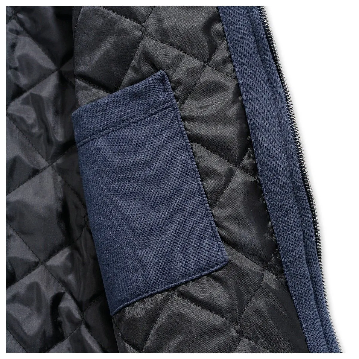 Carhartt&#x20;103312&#x20;Rockland&#x20;Quilt&#x20;Lined&#x20;Full&#x20;Zip&#x20;Hooded&#x20;Sweatshirt&#x20;-&#x20;New&#x20;Navy