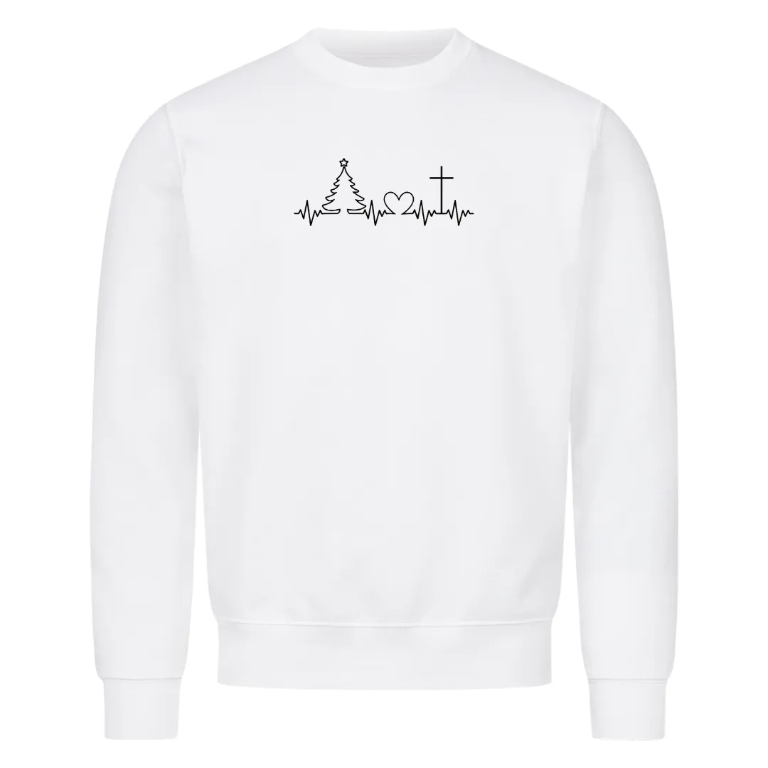Christmas Heartbeat Sweatshirt