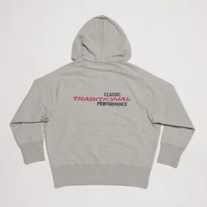 Classic Traditional Performance Pull-over Hooded Sweatshirt (Heather Gray)