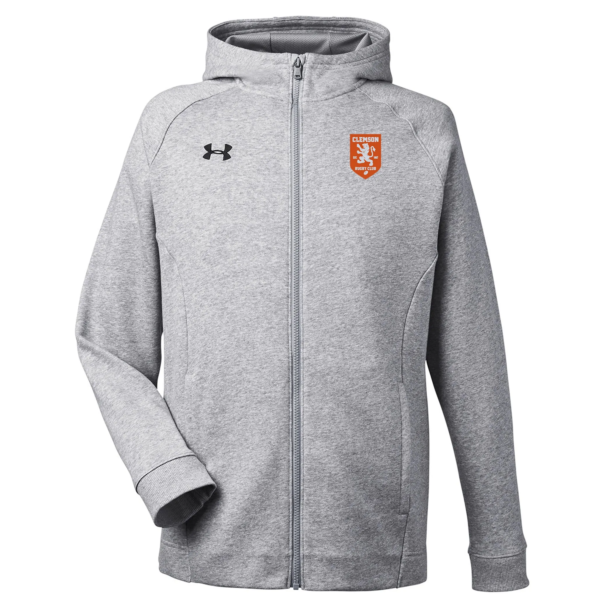Clemson Rugby Hustle Zip Hoodie