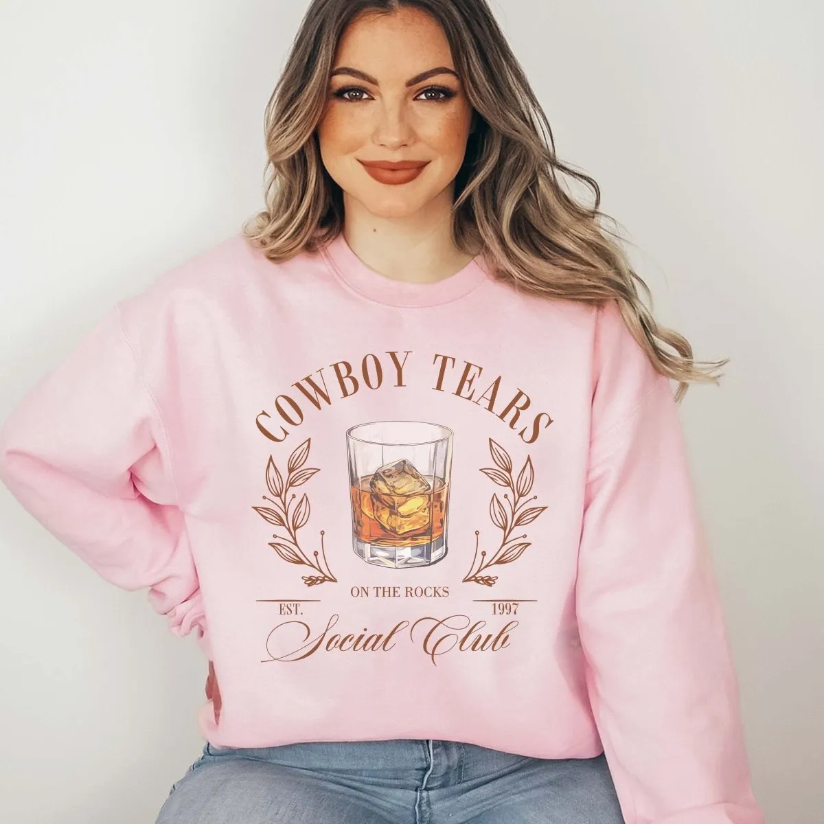 Cowboy Tears Social Club Wholesale Crew Sweatshirt