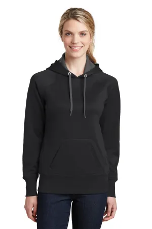 DISCONTINUED  Sport-Tek ®  Ladies Tech Fleece Hooded Sweatshirt.  LST250