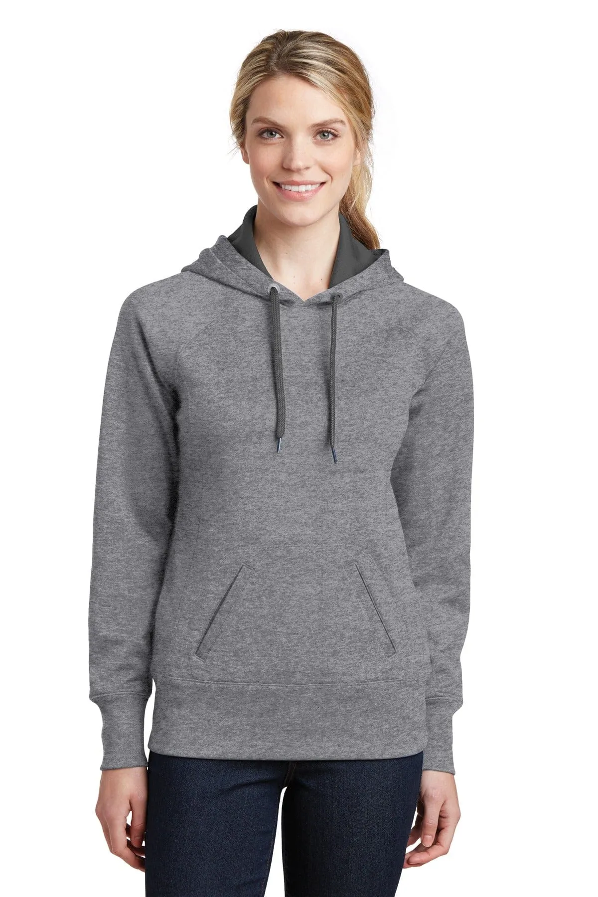 DISCONTINUED  Sport-Tek ®  Ladies Tech Fleece Hooded Sweatshirt.  LST250