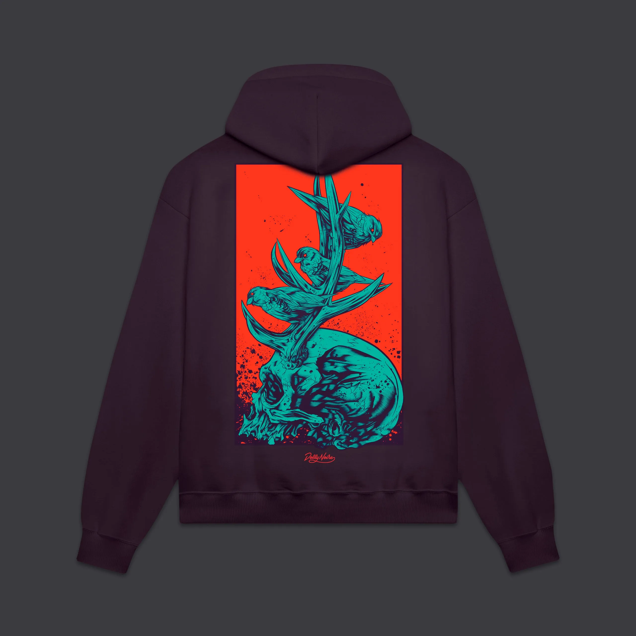 Domain of Nature Hoodie Purple Dust