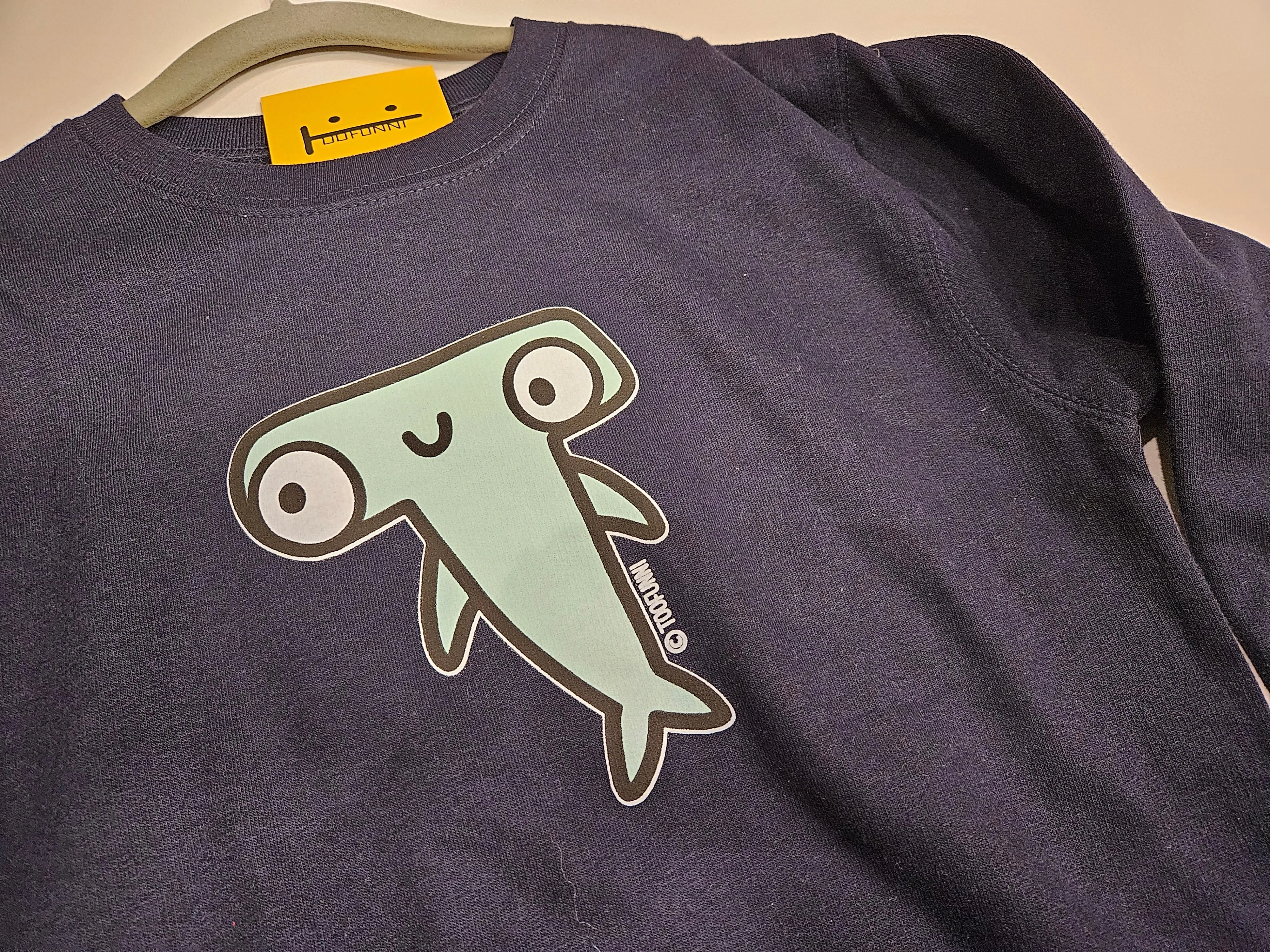 HAMMERHEAD - Toddler Navy Crew - 7T