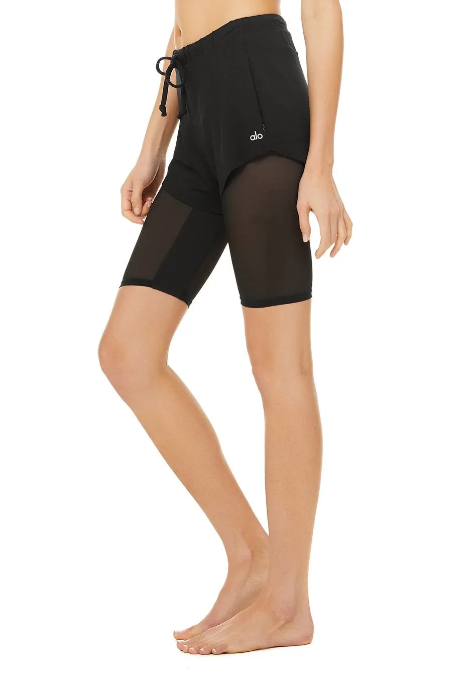High-Waist Sunbathe Short