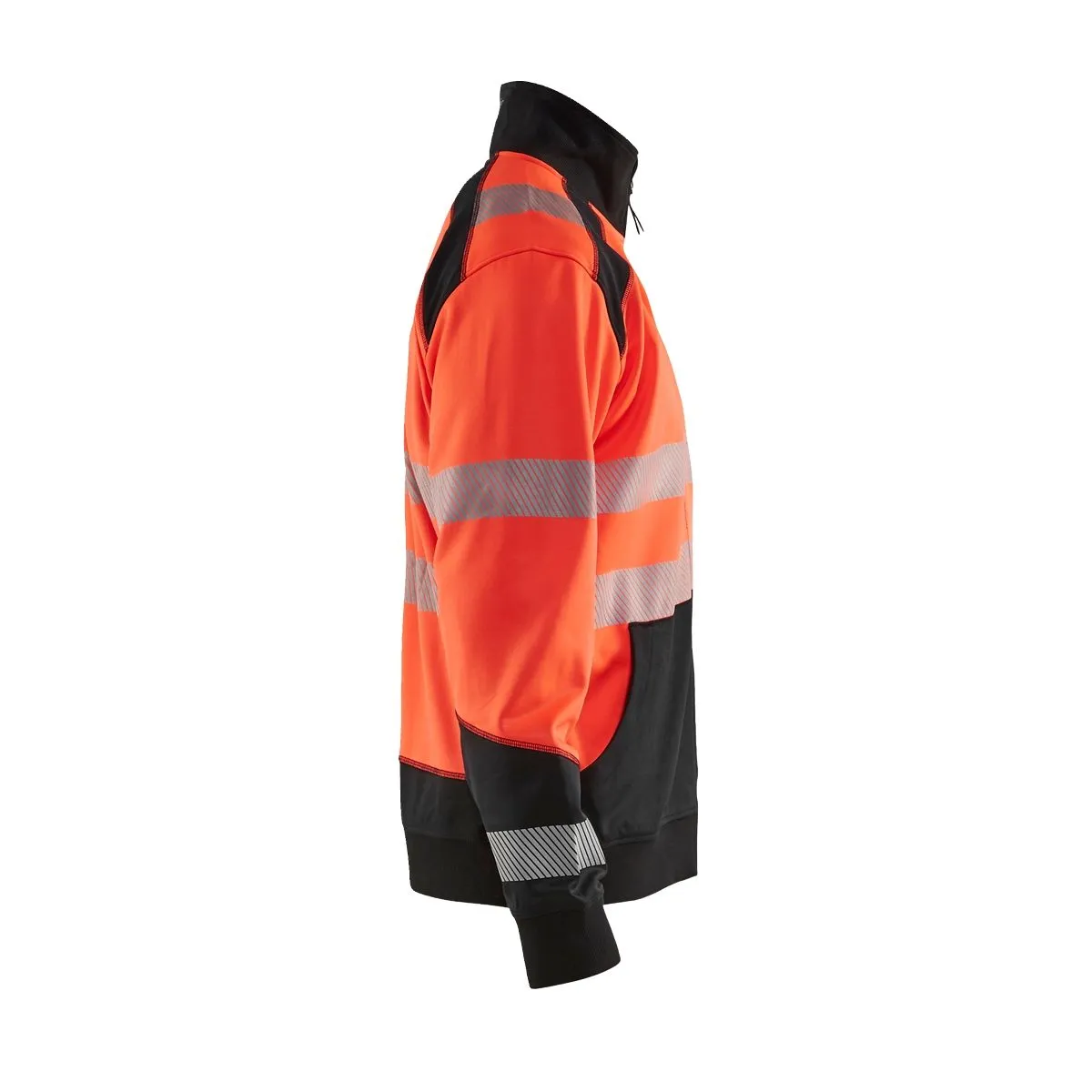 High&#x20;Vis&#x20;Sweatshirt&#x20;With&#x20;Full&#x20;Zip&#x20;3558&#x20;High&#x20;Vis&#x20;Rood&#x2F;Zwart&#x20;-&#x20;Bl&#xE5;kl&#xE4;der