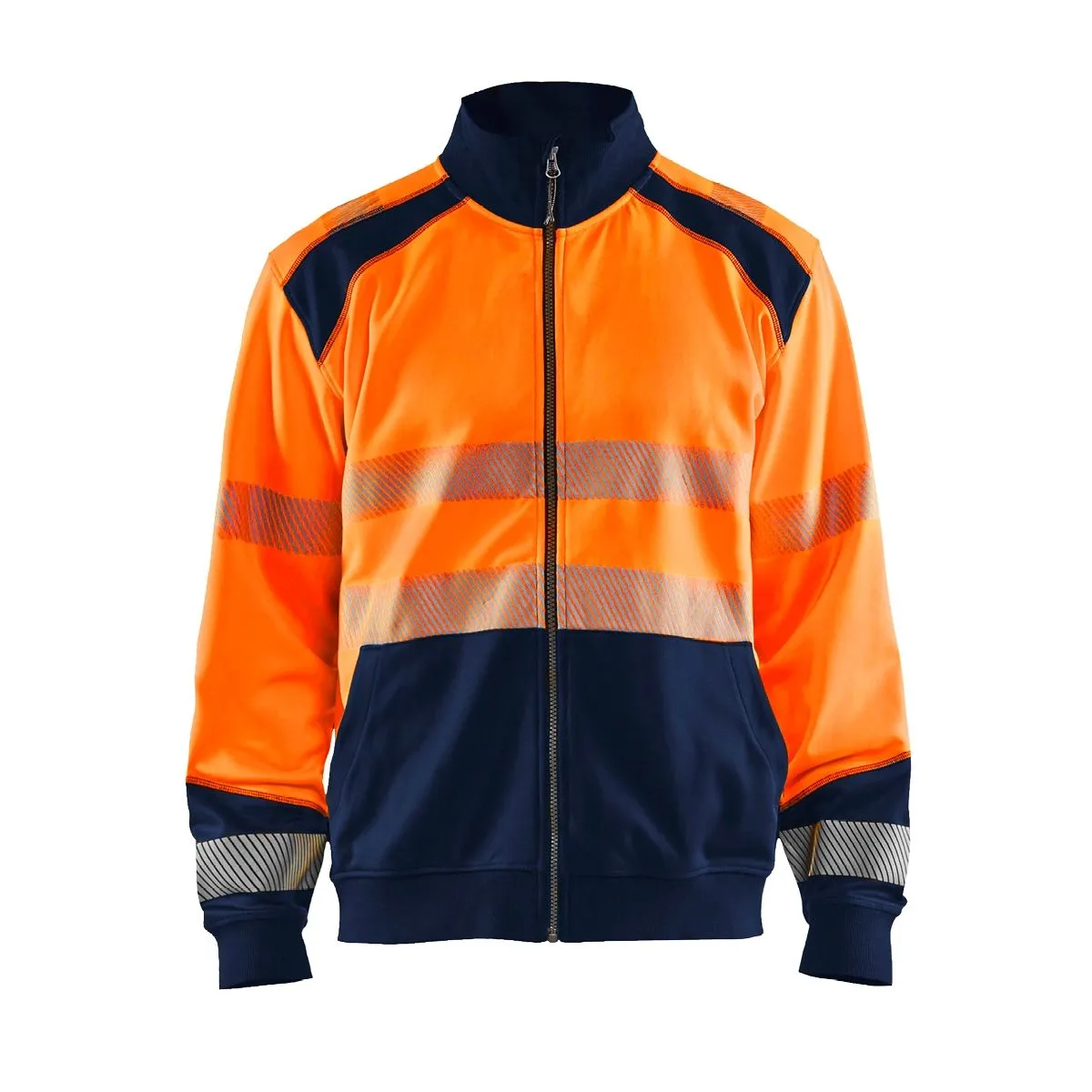 High&#x20;Vis&#x20;Sweatshirt&#x20;With&#x20;Full&#x20;Zip&#x20;3558&#x20;High&#x20;Vis&#x20;Rood&#x2F;Zwart&#x20;-&#x20;Bl&#xE5;kl&#xE4;der