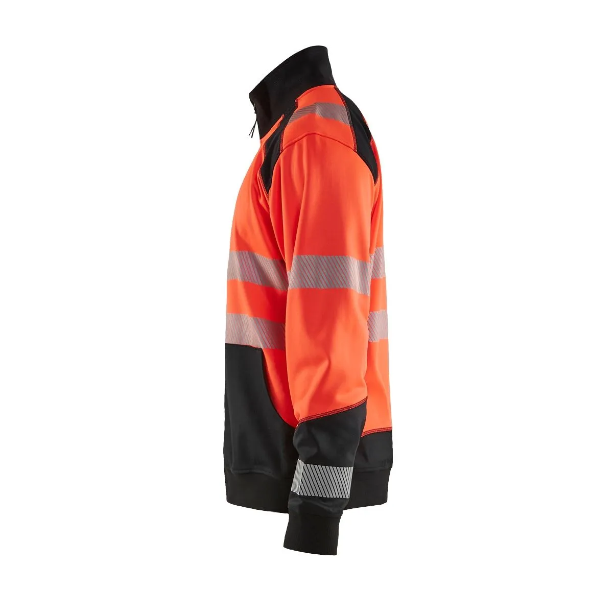 High&#x20;Vis&#x20;Sweatshirt&#x20;With&#x20;Full&#x20;Zip&#x20;3558&#x20;High&#x20;Vis&#x20;Rood&#x2F;Zwart&#x20;-&#x20;Bl&#xE5;kl&#xE4;der