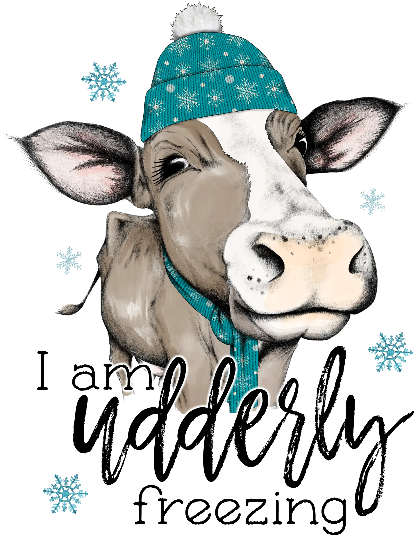 I am Udderly freezing