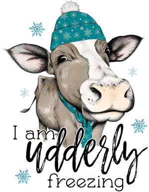 I am Udderly freezing