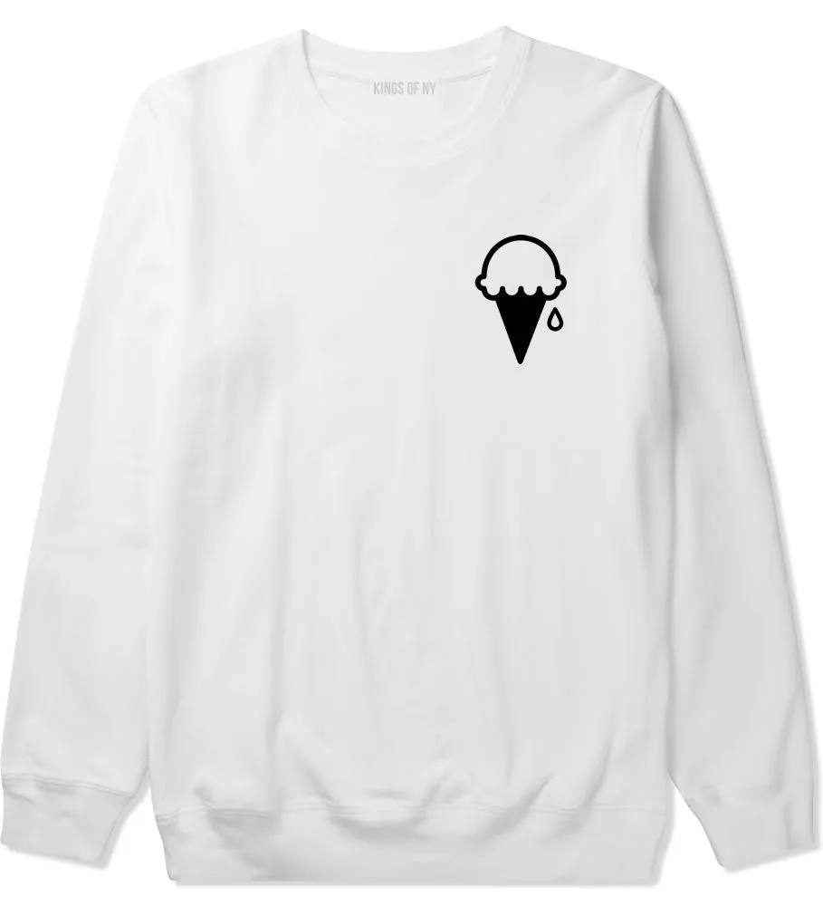 Ice Cream Cone Scoop Crewneck Sweatshirt