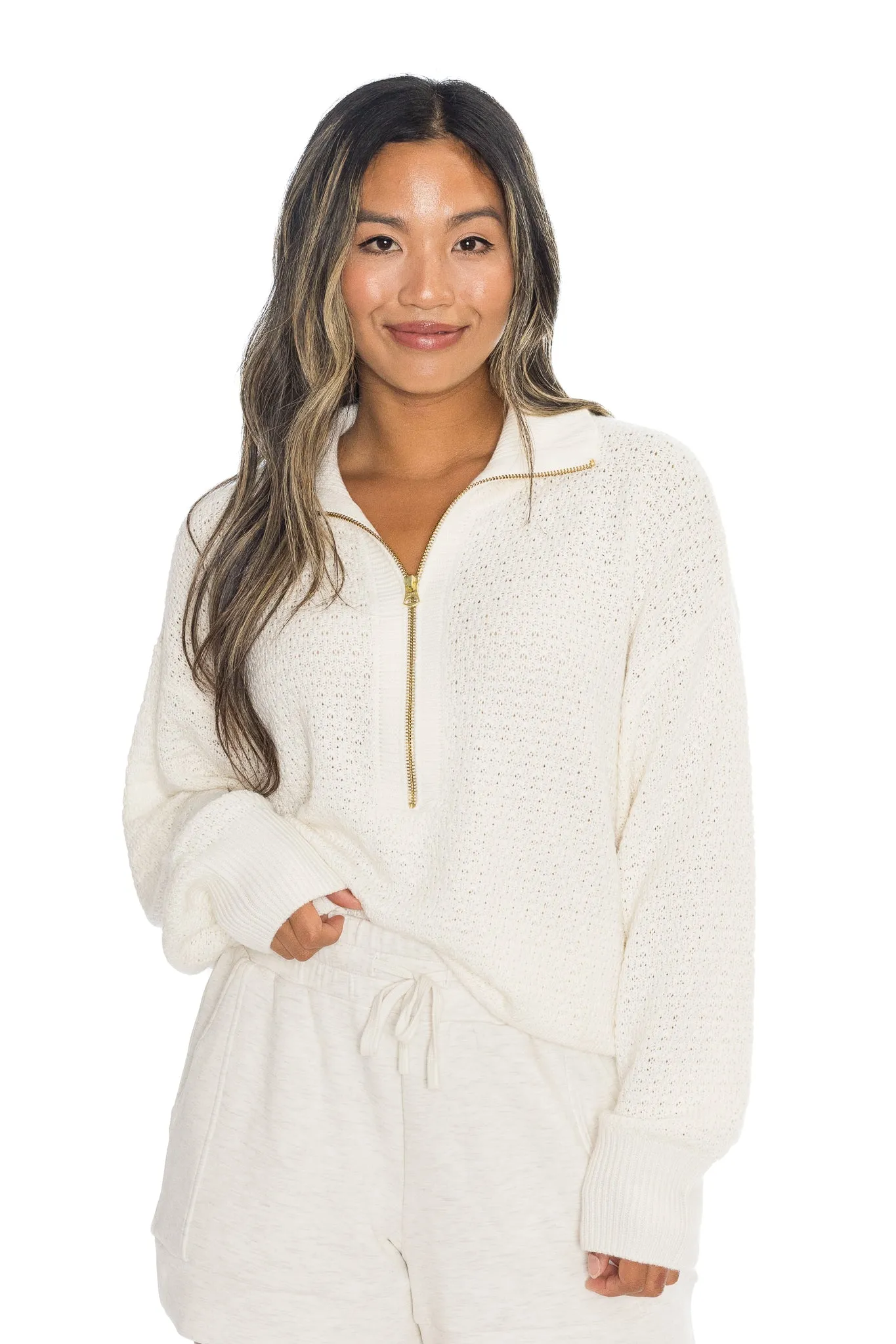 Jene Merino Half Zip