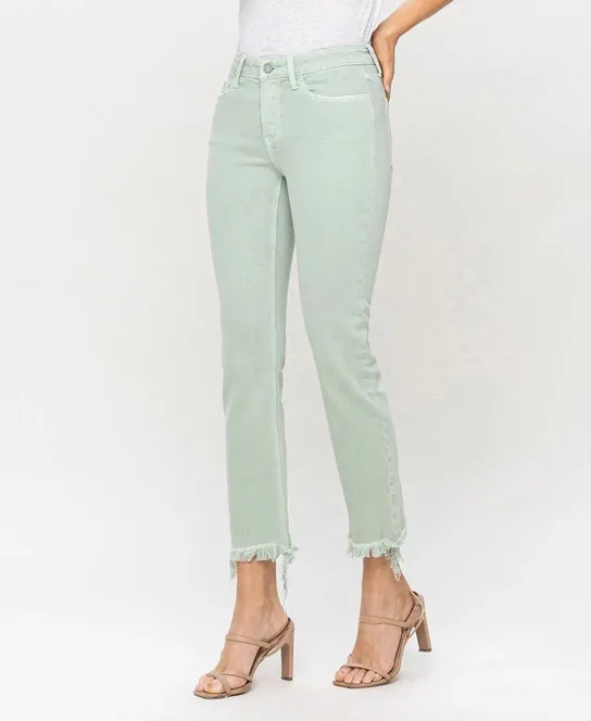 Just Black Denim Colored Crop Jean