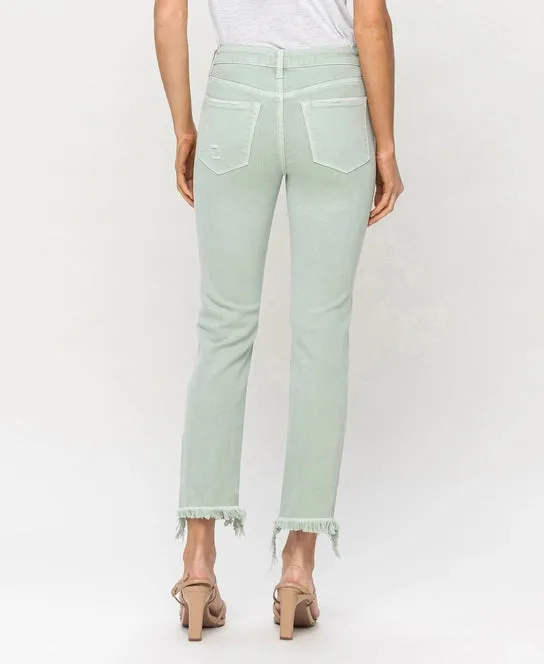 Just Black Denim Colored Crop Jean